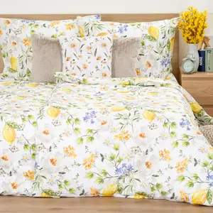 4Home Bavlněné povlečení Lemon Delight, 140 x 220 cm, 70 x 90 cm
