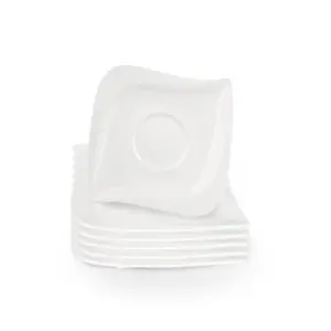 Orion Sada porcelánových podšálků Mona Musica, 13,7 x 13,7 cm, 6 ks