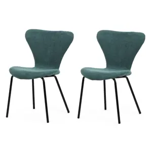 Sada jídelních židlí CT-S8010 BLUE2, 2 ks