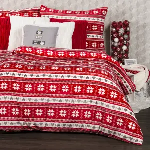 4Home Povlečení mikroflanel Zimní sen, 140 x 200 cm, 70 x 90 cm