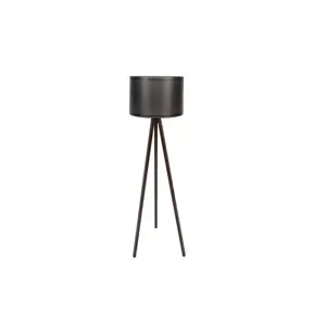 Stojací lampa Tripod Black Walnut 104