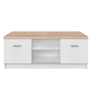 Televizní stolek TOPTY 2D typ 15, bílá