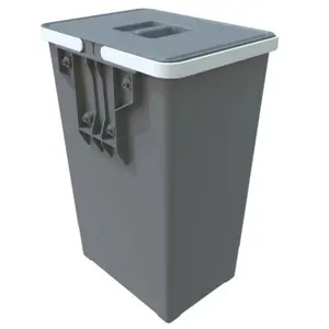 Elletipi Vestavný odpadkový koš EASY - na dvířka, 24 l, 24 l