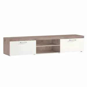 Televizní stolek CHERIS 8, dub San Marino