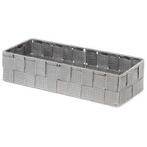 Compactor Úložný organizér do zásuvky Compactor TEX - košík L, 30 x 12 x 7 cm, šedý, L