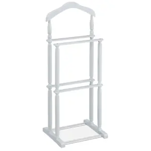 Němý sluha Glenn bílá, 45 x 35 x 108 cm