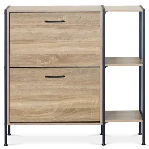 Botník s policemi G1008 OAK, dub