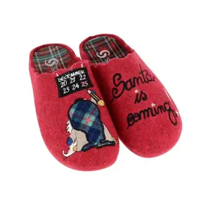 Sabatini Pantofle Feltro červená, vel. 37, 37 EU