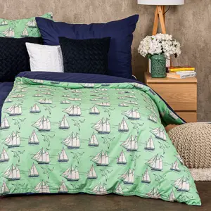 4Home Bavlněné povlečení Sail, 140 x 220 cm, 70 x 90 cm