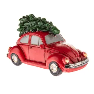 Polyresinové svítící autíčko,10,5 cm