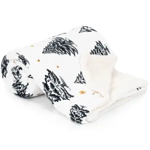 4Home Beránková deka Frosted Trees, 150 x 200 cm