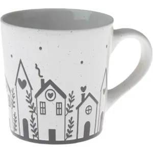 Keramický hrnek Domečky I, 470 ml