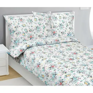 Bellatex Krepové povlečení Pomněnka, 140 x 220 cm, 70 x 90 cm