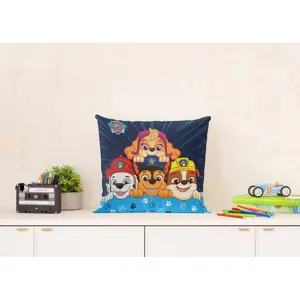 AG Art Dětský polštářek Tlapková Patrola, 40 x 40 cm