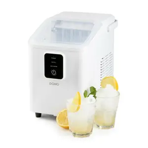 DOMO DO9292IB kompresorový výrobník ledu, bílá