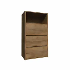 Komoda MONTANA KS3, dub Lefkas