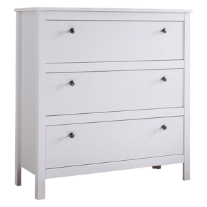 Komoda OLJE 3S, bílá