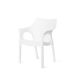 Ratanové křeslo Cambridge Snow 61 x 54 x 80 cm