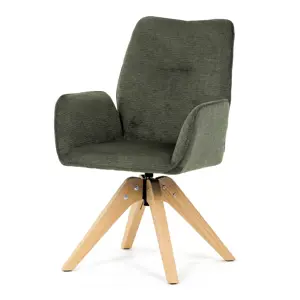 Jídelní židle DCH-C2148 GRN2 s voděodolnou látkou