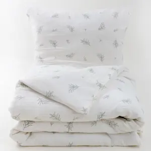 Matex Mušelínové povlečení Olivka, 140 x 200 cm, 70 x 90 cm