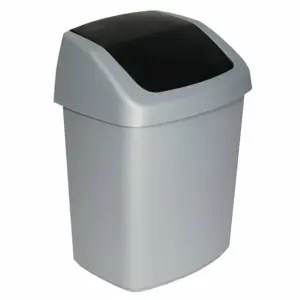 Curver Odpadkový koš Swing 15 l, šedá, 15 l