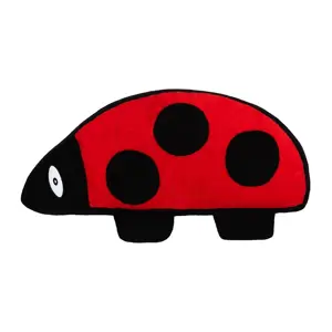 Bellatex Tvarovaný polštářek Beruška, 45 x 25 cm