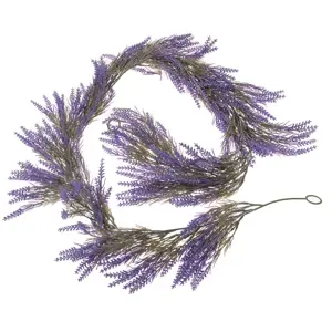 Umělá girlanda Levandule, 170 cm