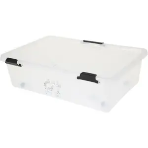 Dětský úložný box na kolečkách, 60 x 40 x 17 cm