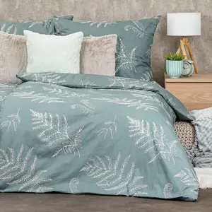 4Home Bavlněné povlečení Fern, 140 x 200 cm, 70 x 90 cm