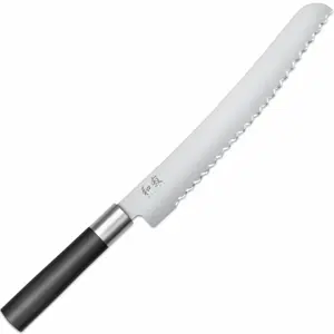 Kai Nůž na chléb Wasabi Black, 23 cm