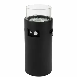 Riverton Plynové kulaté ohniště Ø 35 cm TEPRO 3322, 35 x 35 x 88 cm