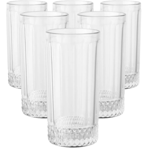 Altom Sada vysokých sklenic Luca 360 ml, 6 ks, L