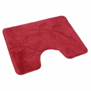 Kvalitex WC předložka Listy vínová, 60 x 50 cm