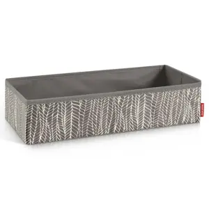 Krabice otevřená FANCY HOME 40 x 18 x 10 cm, cappuccino