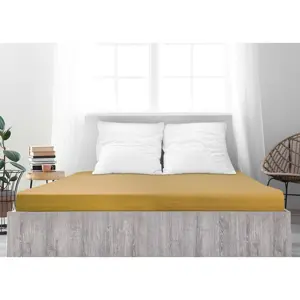 4Home jersey prostěradlo Ideál hořčicová, 60 x 120 cm