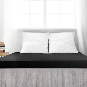 4Home froté prostěradlo Ideál černá, 60 x 120 cm