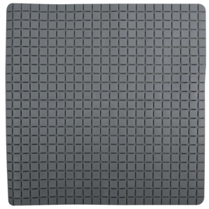 Spirella Protiskluzová podložka do sprchy QUADRO Premium, šedá, 54 x 54 cm