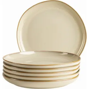 Mäser Sada dezertních talířů Cordelia Sand 22 cm, 6 ks
