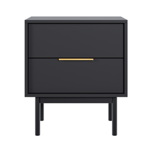 Noční stolek VIVALA, černá