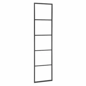 SAPHO Ska551 Ska sušák ručníků na opření 42 x 170 x 2 cm, černá mat