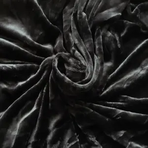 Jahu Prostěradlo Mikroplyš tm. šedá, 180 x 200 cm