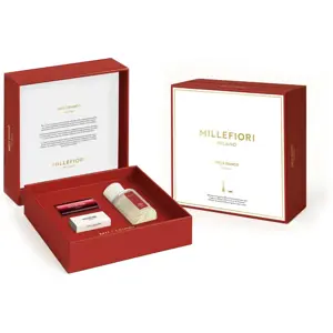 Millefiori Milano Dárková sada Difuzér 100ml a Icon Vůně do auta Miele Bianco Classic