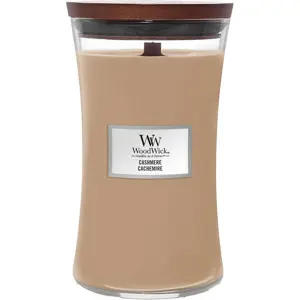 WoodWick Vonná svíčka váza velká Cashmere, 609 g