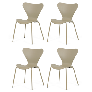 Sada jídelních židlí CT-X7034 CAP, 4 ks