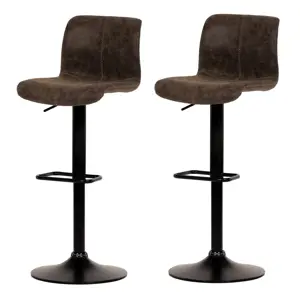 Sada barových židlí AUB-806 BR3, 2 ks