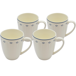 Mäser Sada hrnků na kávu Lova Blue 390 ml, 4 ks