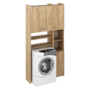 Skříňka nad pračku MIRALI, dub artisan