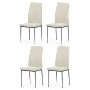 Sada jídelních židlí DCL-379 CRM2, 4 ks