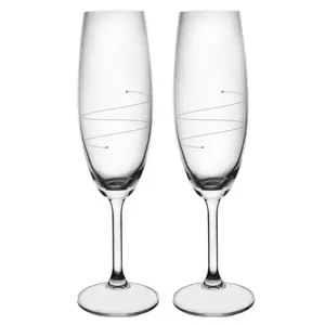 Sklenice Vlnka 0,22 l sekt 2 ks