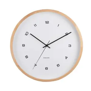 Karlsson 5938WH designové nástěnné hodiny 41 cm